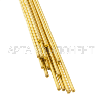 Электрод латунный трубчатый многоканальный 0.8х400